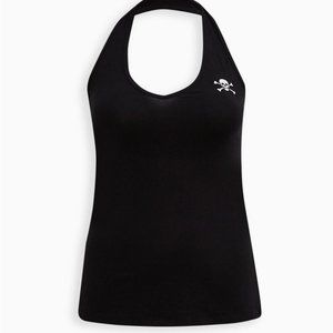 Torrid V-Neck Halter Top